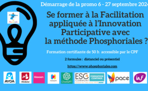 Un article sur Phosphoriales paru dans la revue de  l'ANDRH de Juin en collaboration avec  l'Association Française de la Facilitation